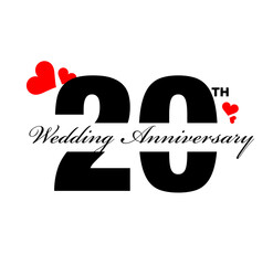 20th Wedding Anniversary 