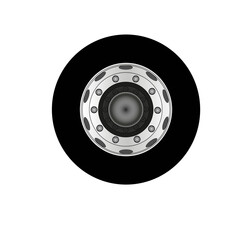 wheel for trucks and buses