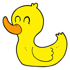 cartoon cute duck
