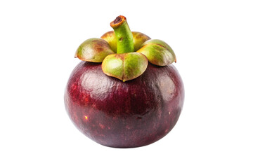 mangosteen fruit on a transparent background