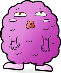 funny cartoon monster
