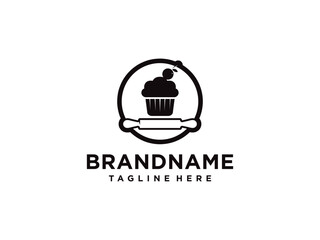Cake logo, Cakes and Bakery icon logo design, food vector, bread vector, and symbol and icon food