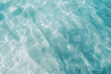 shallow crystal blue water ocean ripples - Powered by Adobe