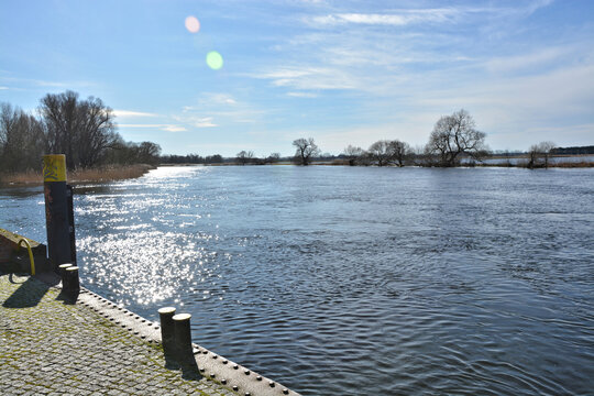 Havel bei Premnitz, &Uuml;berschwemmungswiesen