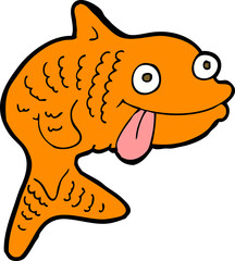 cartoon fish