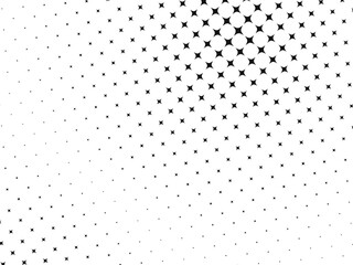 Stars Halftone Pattern