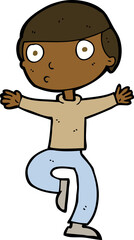 cartoon startled man