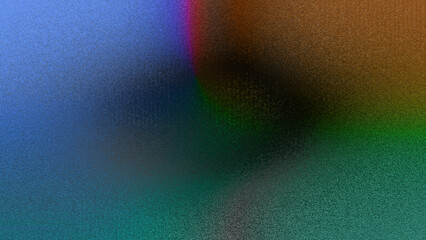 An abstract iridescent grainy grunge texture background image.