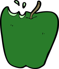 cartoon apple