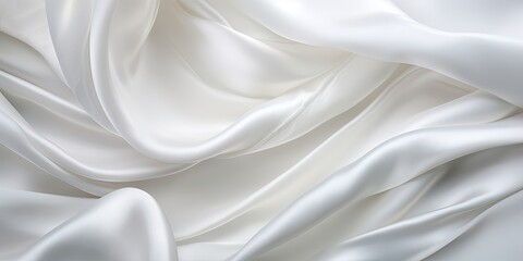 White Silk Background