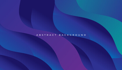 Modern background with gradient dynamic shapes