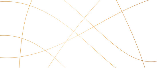 Random chaotic lines abstract geometric pattern. vector textrue 3d illustration. geometric design created using light gold digital net web line tecnology. white color in backdrop.	