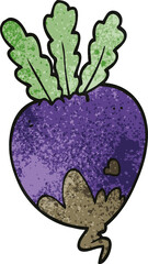 cartoon doodle beet root