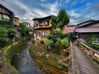 Fototapeta na wymiar Hida Heritage: Embracing Authentic Village Life in Gifu Prefecture, Japan