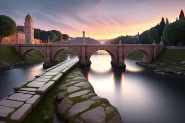 Fototapete Ponte Vecchio Ponte Romano