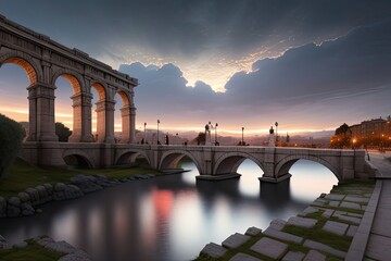 Ponte Romano - obrazy, fototapety, plakaty