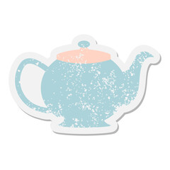 teapot grunge sticker