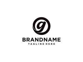 Letter G Modern Shape Logo Design Template Element