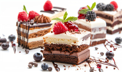 Treat Yourself to Tempting and Gourmet Sweet Cakes with Buttercream and Berries