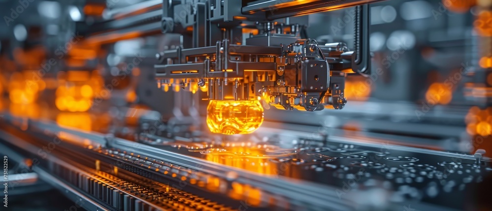 Poster machine for 3d printing, 3d printer.