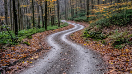 Naklejka premium Ethereal Wander Through Sun-Kissed Woods