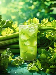 green detox drink - 751526327