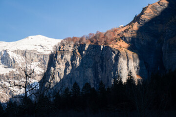 French Alps in Autumn