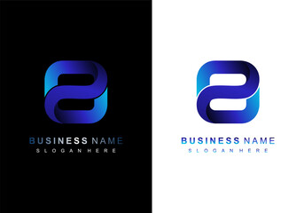 blue company logo design