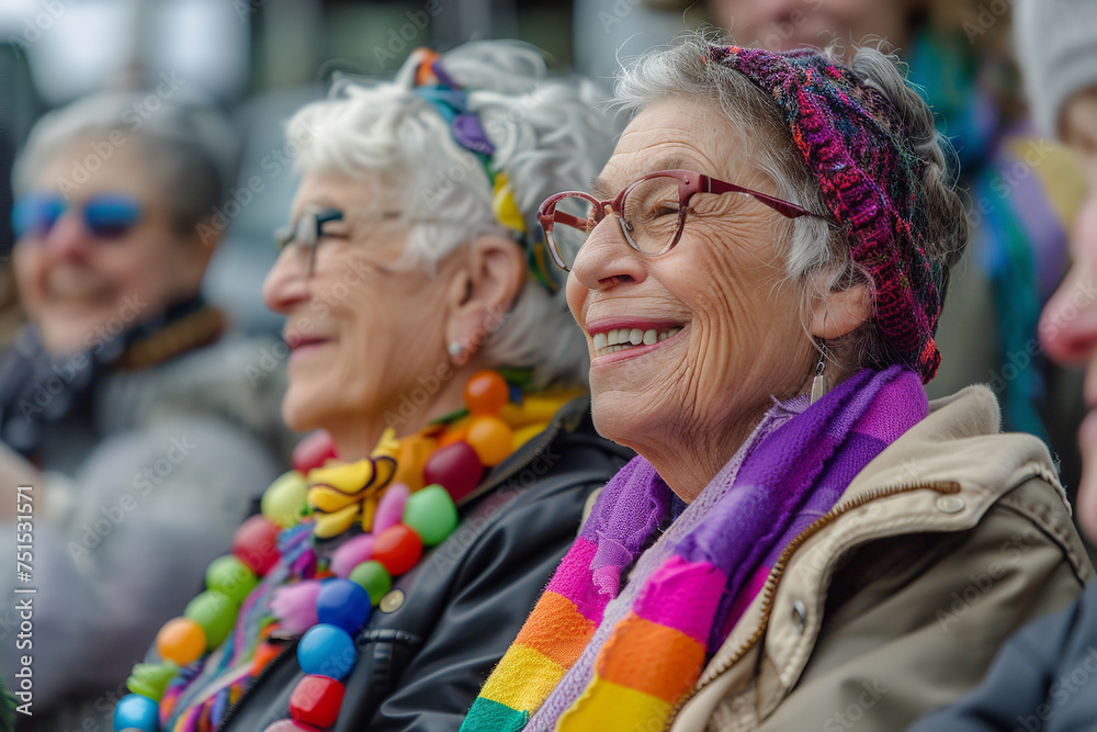 Poster older LGBTQ+ people