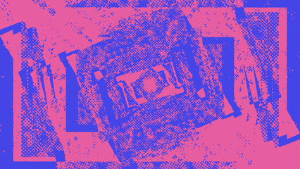 Abstract halftone grunge texture background image.