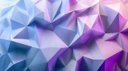Fototapeta premium Light Blue, Red pattern with polygonal style. Decorative design in abstract style with triangles. Pattern for commercials