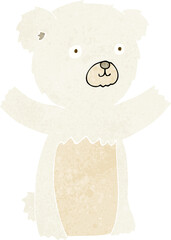cute cartoon polar bear