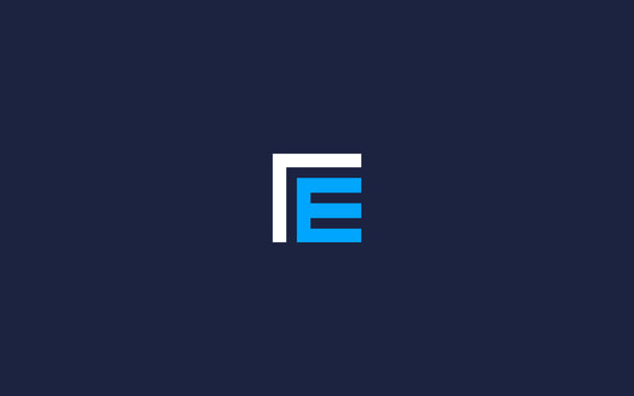 letter re logo icon design vector design template inspiration