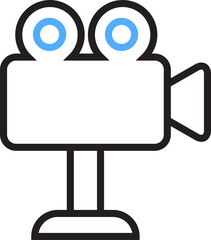 Video Camera Line Icon