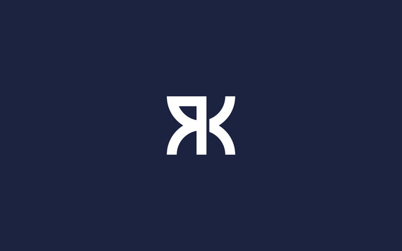 letter rk logo icon design vector design template inspiration