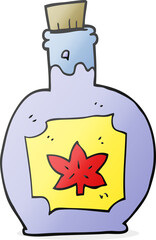 cartoon maple syrup