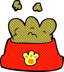 cartoon dog food