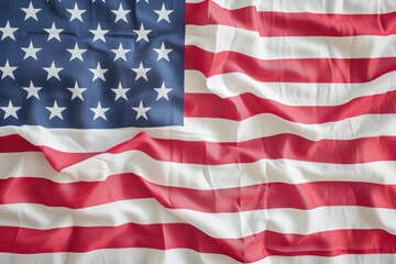 Fototapeta premium National Flag of the United States of America
