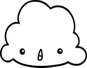 cartoon cloud