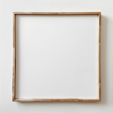 Modern Light Wood Frame Photograph: Simple Elegance