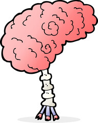 cartoon brain