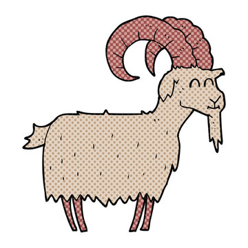 recommend clip art: cartoon goat