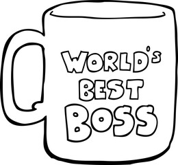 worlds best boss mug