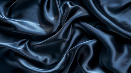 Fototapeta premium Black and Indigo silk background 