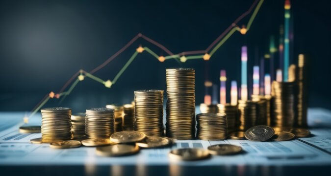  Prosperity on the rise - A visual metaphor for financial growth