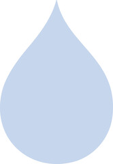 quirky hand drawn cartoon rain drop