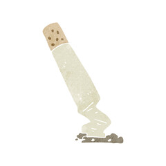 retro cartoon cigarette