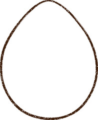 Egg Charcoal Drawing