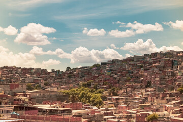 Bairro periférico da zona sul - São Paulo - Brasil. 19 de julho de 2021.