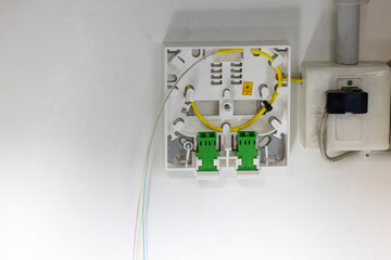 glasfaserdose internet optical fibre streamen telefonanschluss